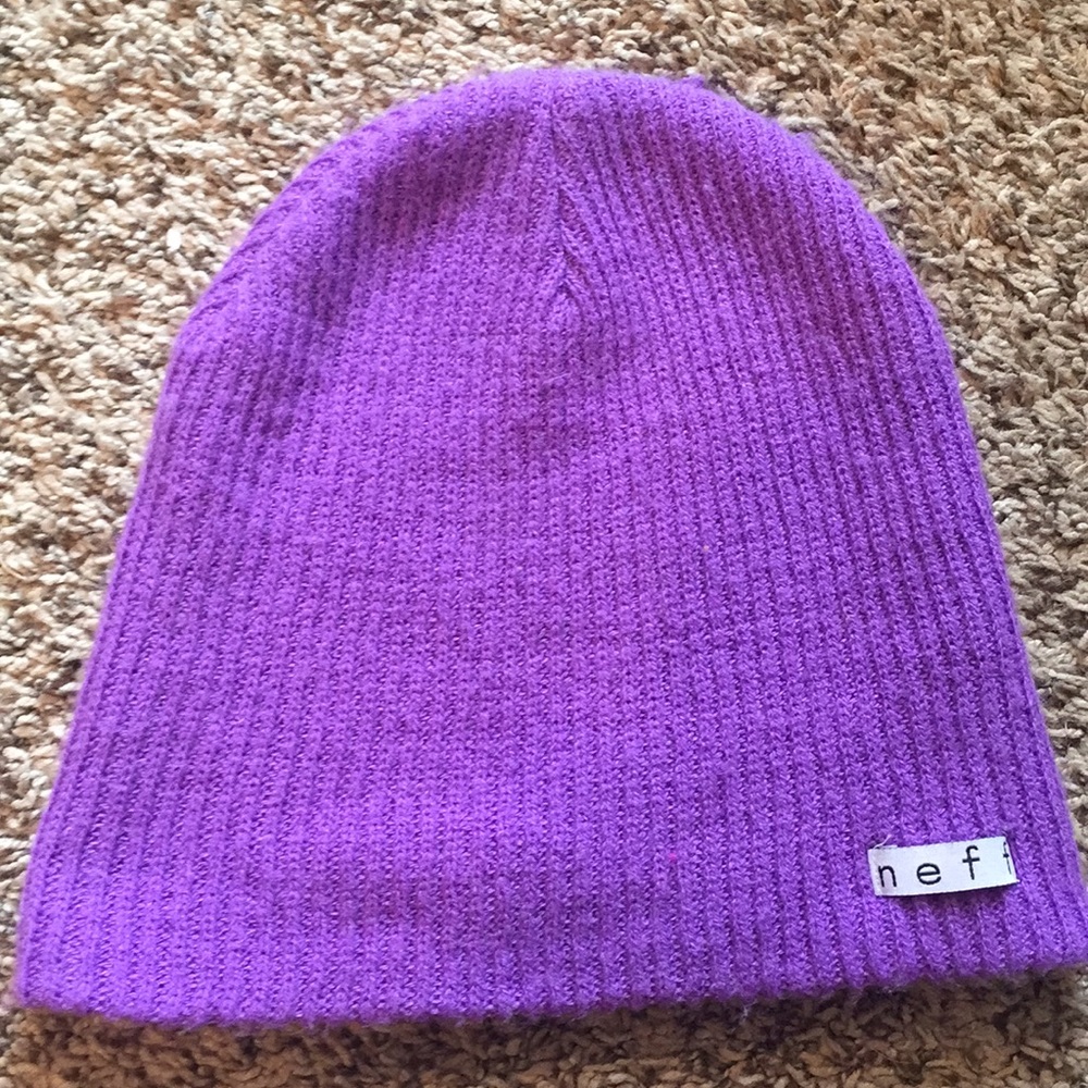 Neff beanie (purple)